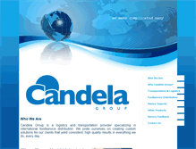 Tablet Screenshot of candelagp.com